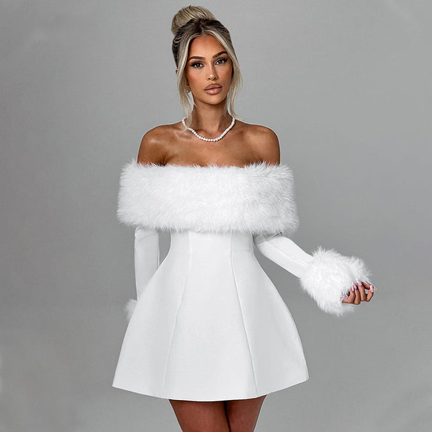 Valentina Mini Dress - Ivory