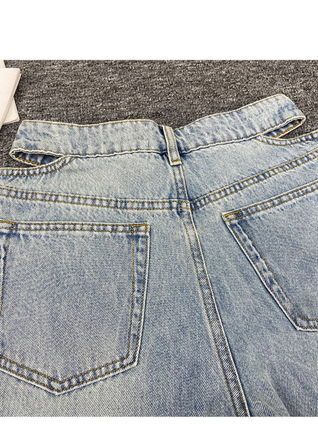 Women High Waist Denim Jeans