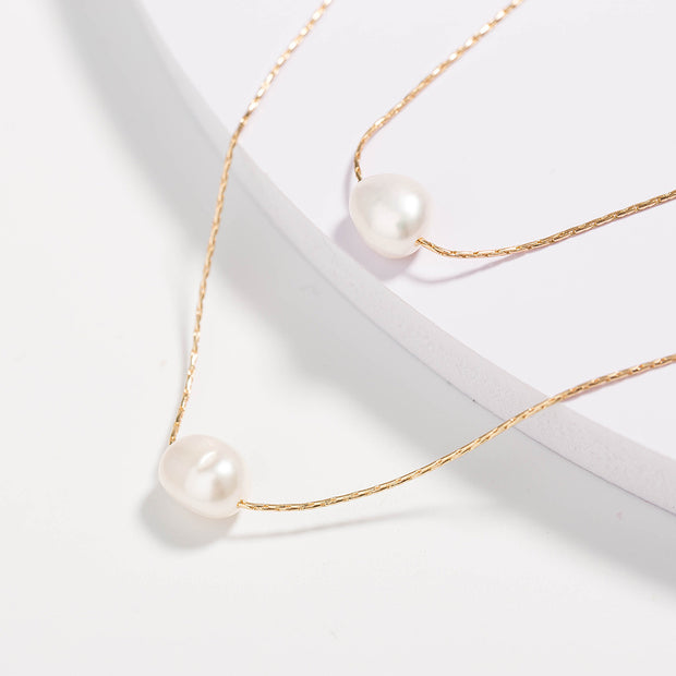 Natural Freshwater Pearl Necklace