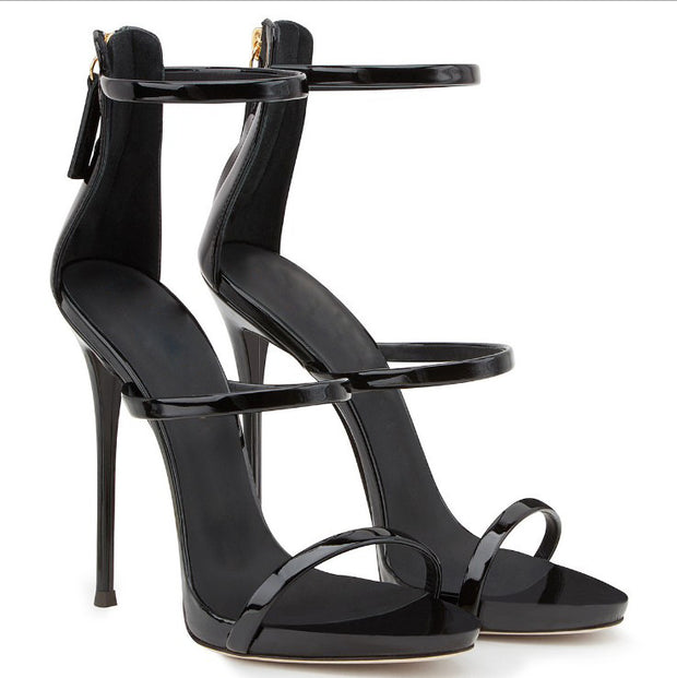 Black Thin High Heel