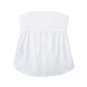 Poplin White Top