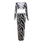 Zebra Print 2 Piece Set