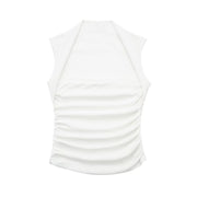 White Slim Tank Top