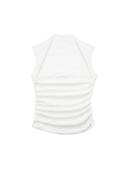 White Slim Tank Top