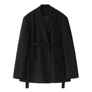 Black Ribbon Design Blazer