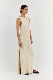 White Beach Maxi Dress